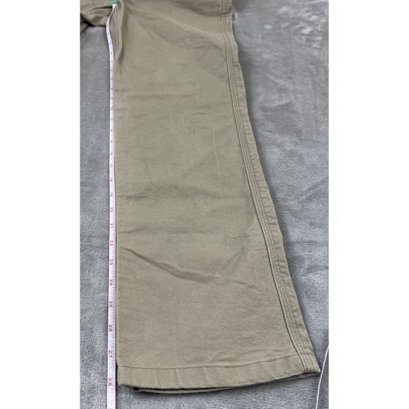 Duck Camp Pants Mens 30x28 Beige Canvas Camping Hunting Outdoor Sportsman - Picture 8 of 8